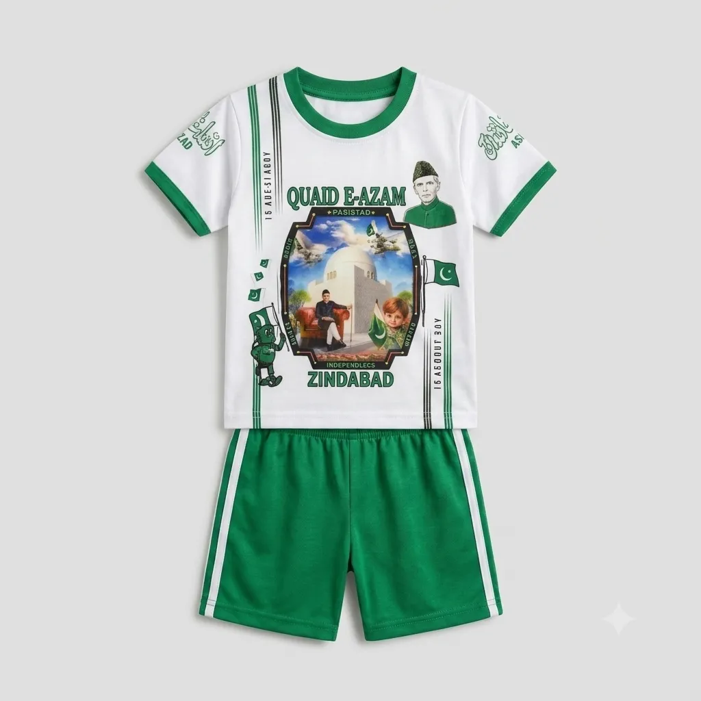 Boys Jashan e azadi Lightning Niker shirt