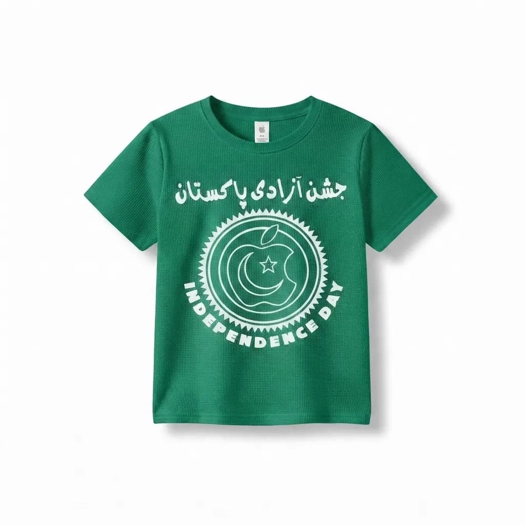 Boys Pakistan T-Shirt Green